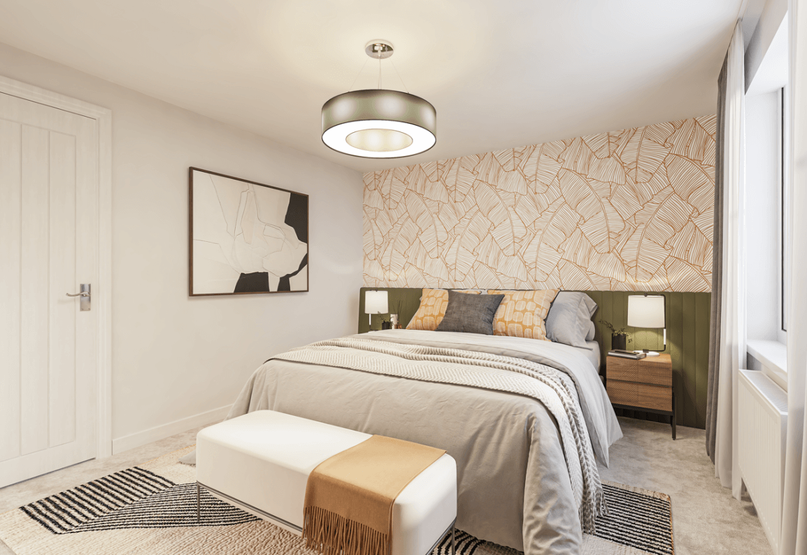 Platform Bedroom CGI