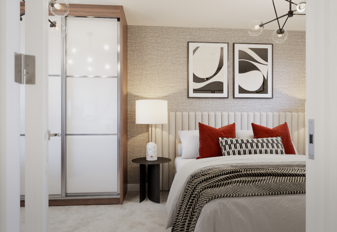 Internal CGI - Second Bedroom
