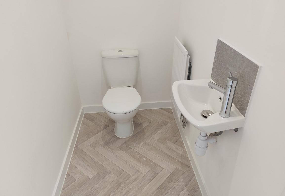 downstairs WC example