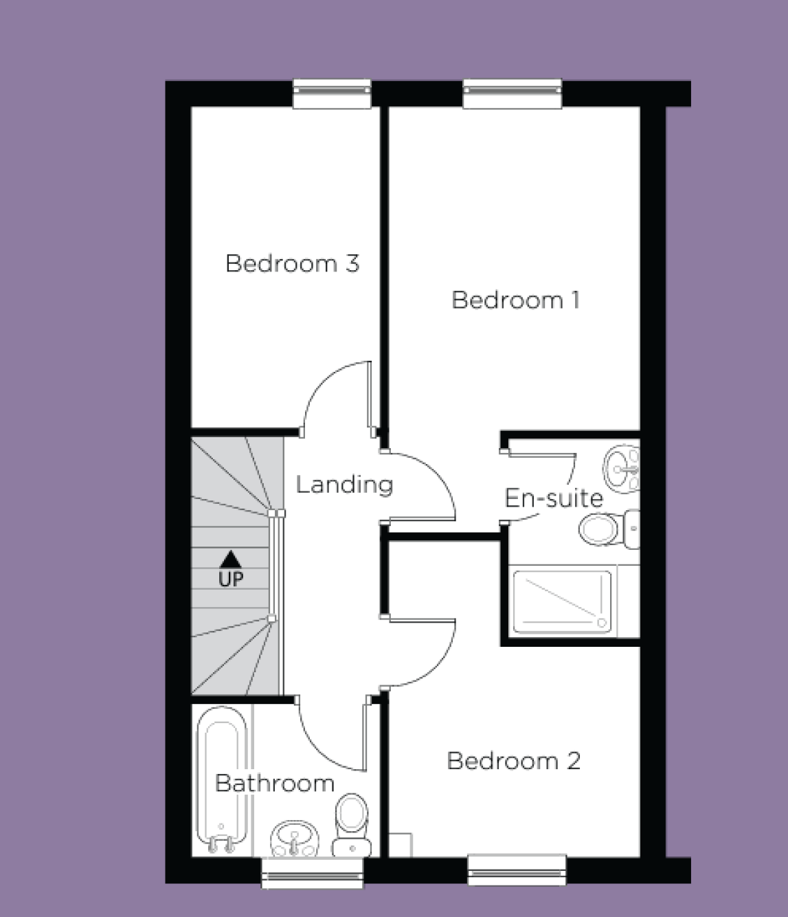 First Floor Plan for The Elmslie