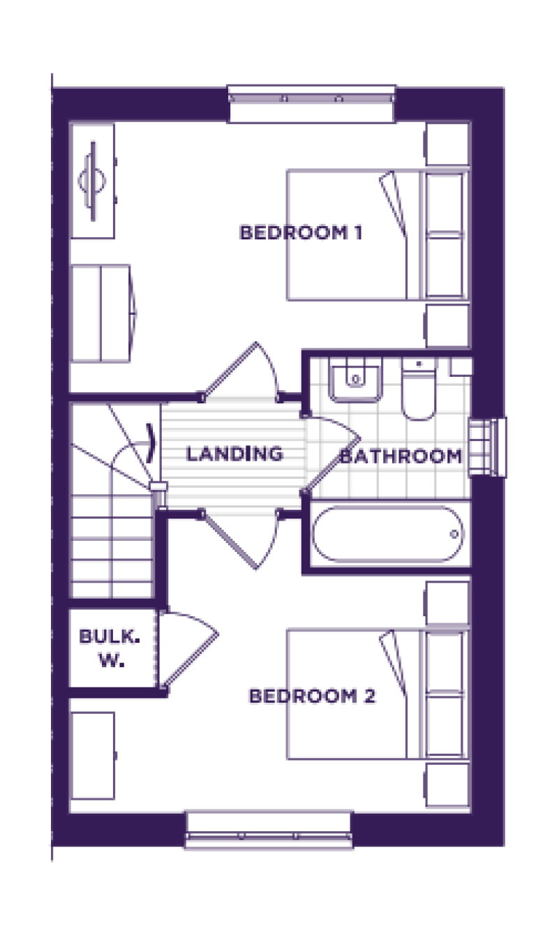 First Floor Plan of The Drake at Elgar Park