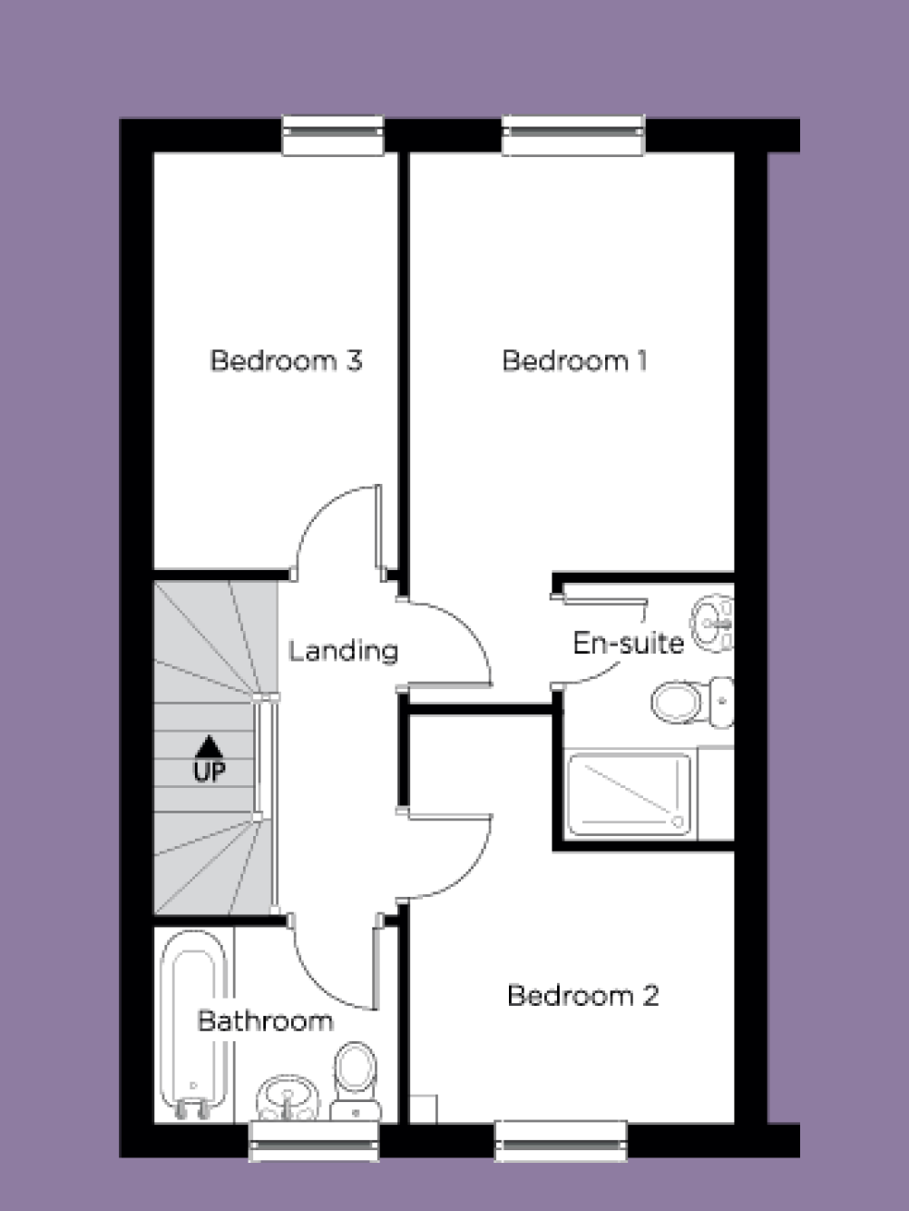 First Floor Plan of The Elmslie