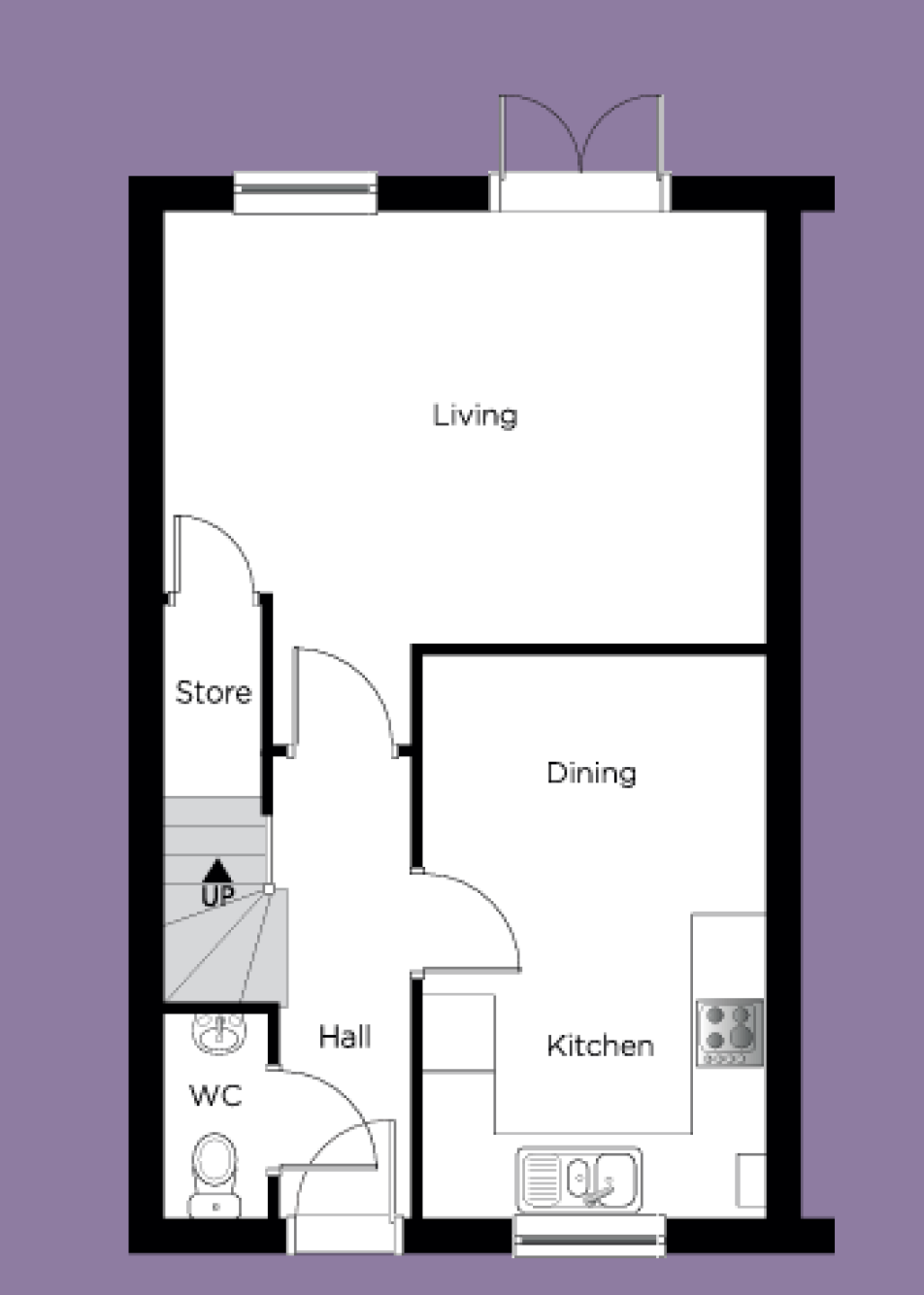 Ground Floor Plan of The Elmslie