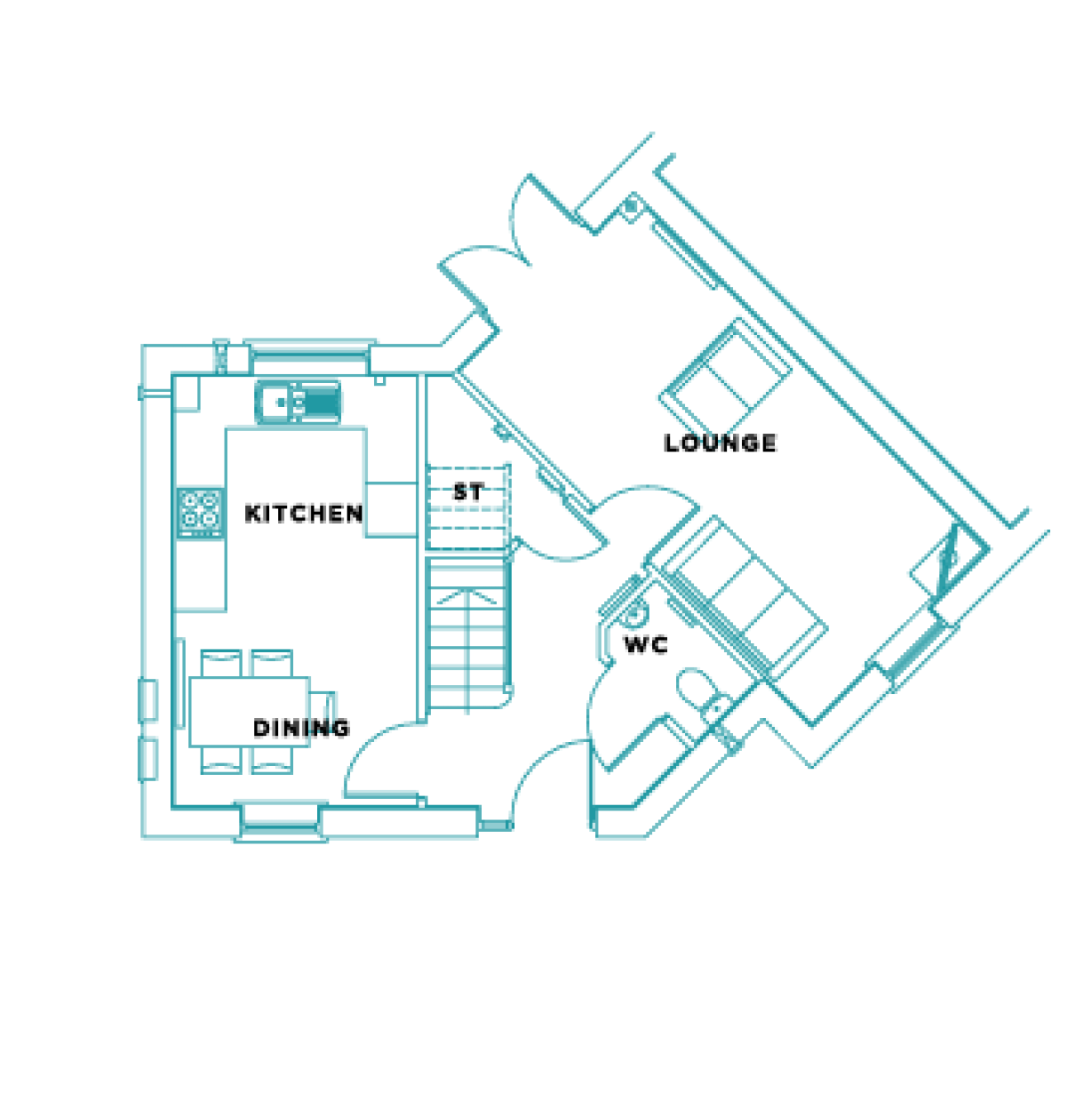 Ground Floor Plan of The Ingot