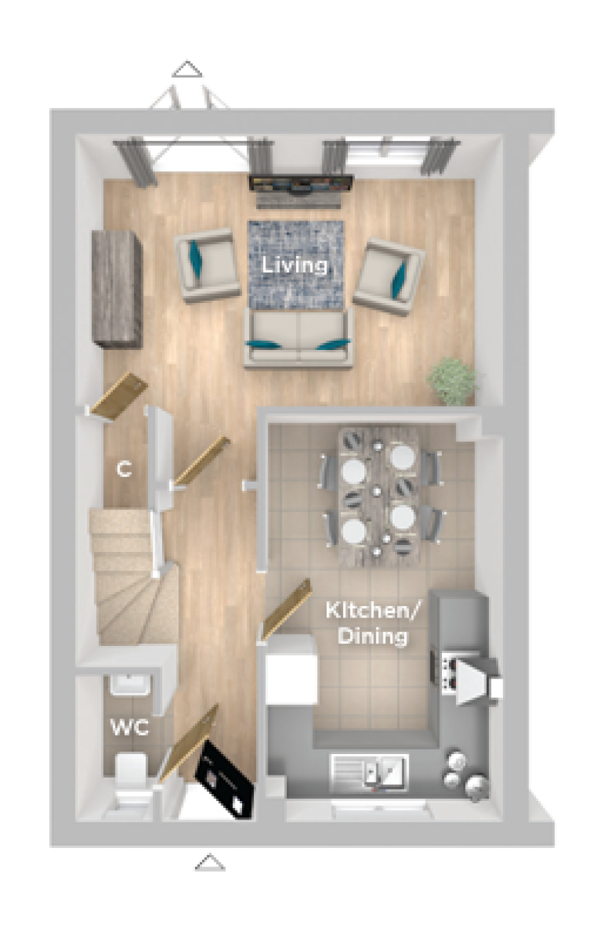 The Eveleigh Ground Floor Plan