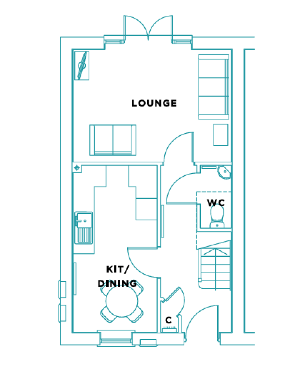 The Forge Ground Floor Plan
