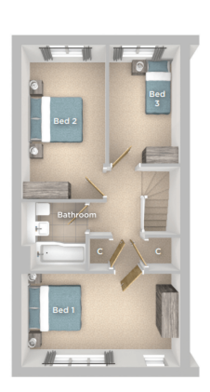 Floor plan tillman