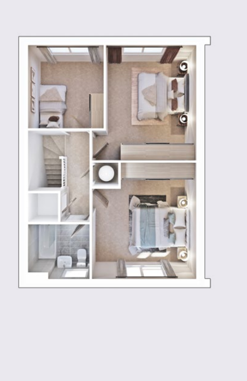 The Asher First Floor Plan