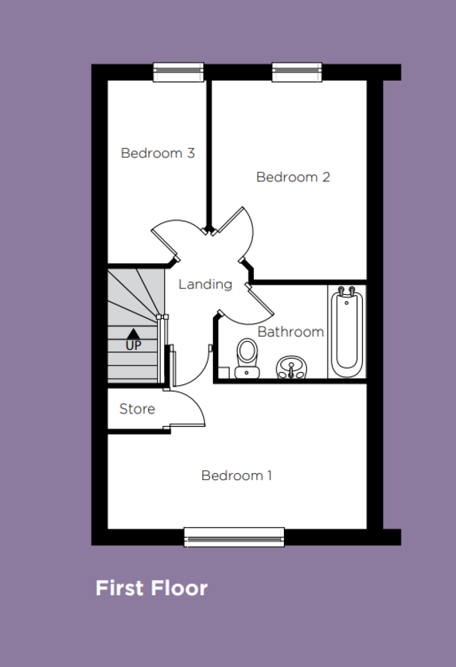 The Dudley First Floor Plan