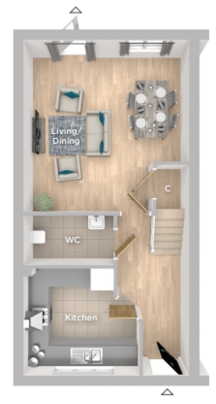 Floor plan tillman