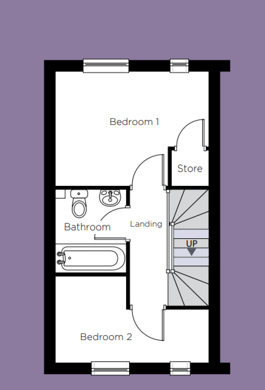 The Dalby First Floor Plan