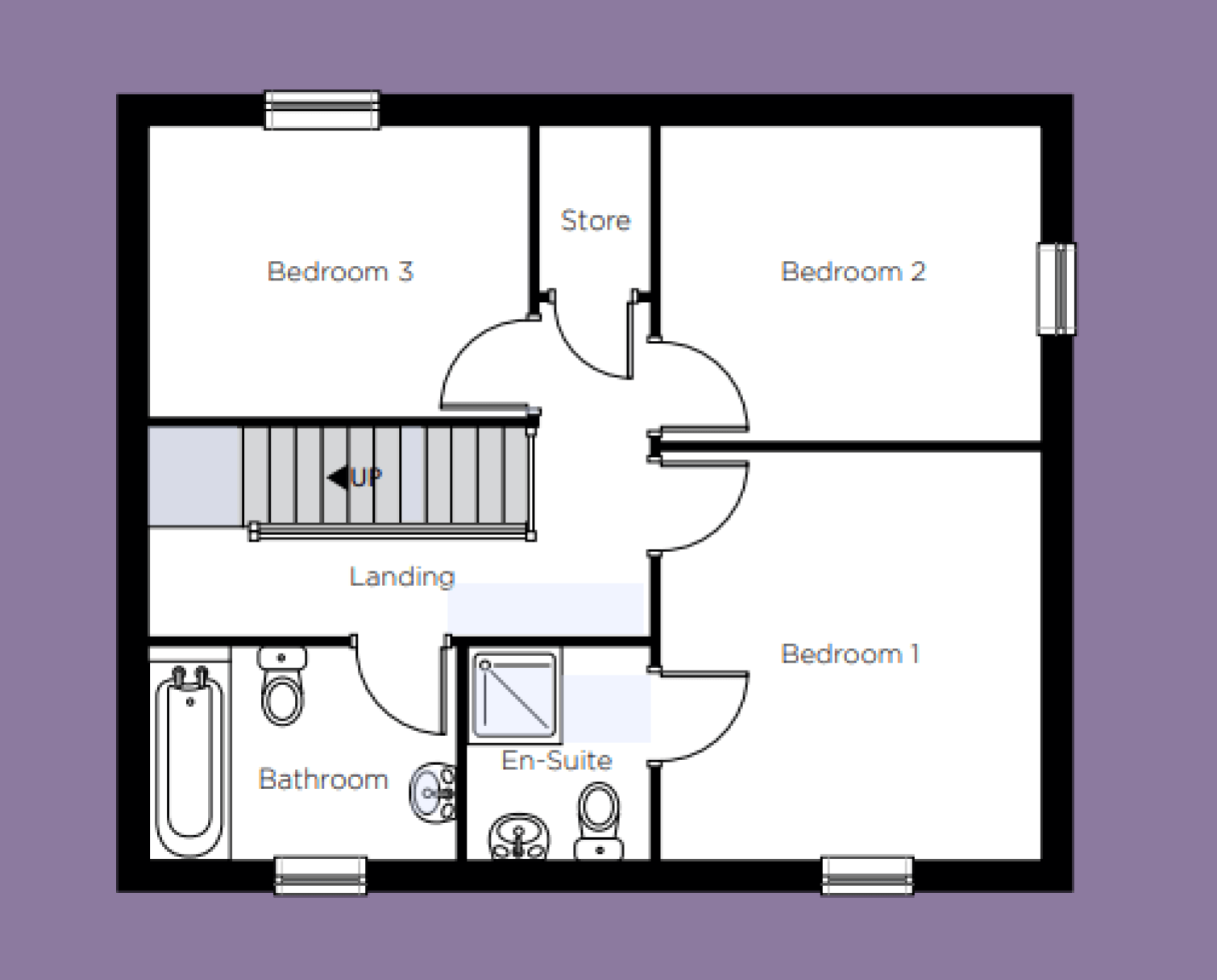 The Marwood First Floor Plan