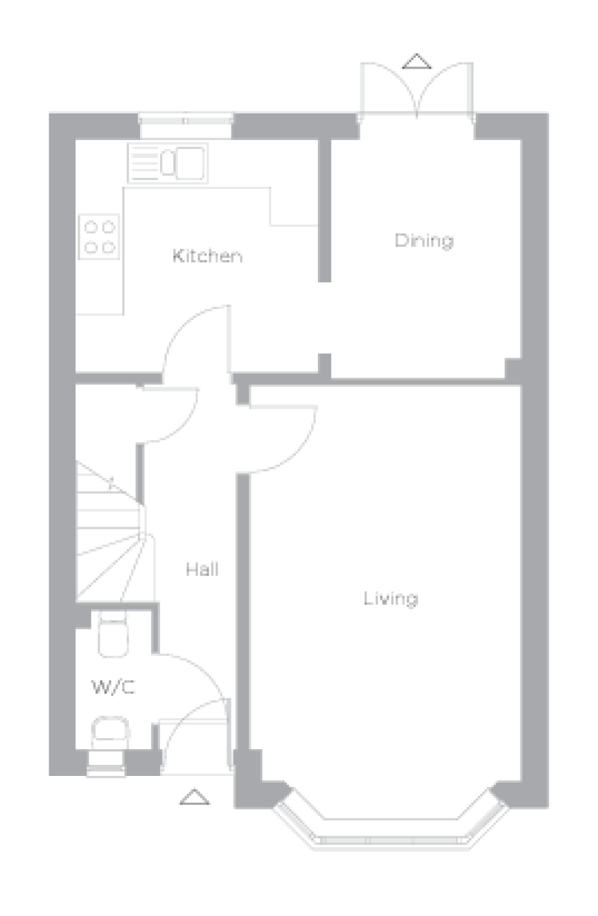 Ground Floor Plan at The Epsom