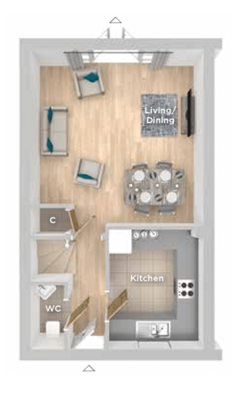 The Haywood Ground Floor Plan