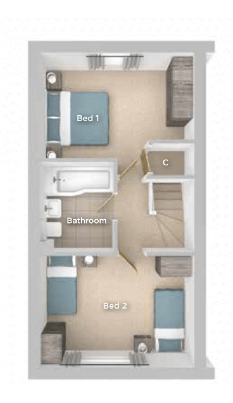 The Trinity First Floor Plan