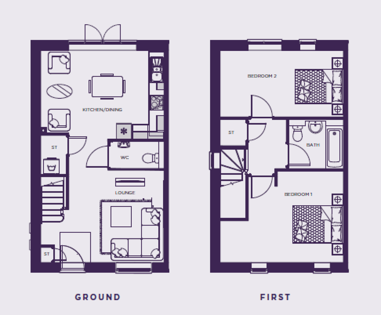 The Holmes SD floorplan