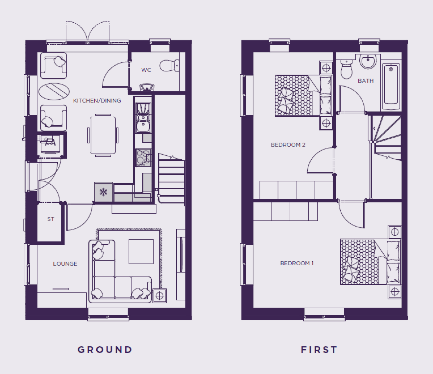 The Kirk floorplan