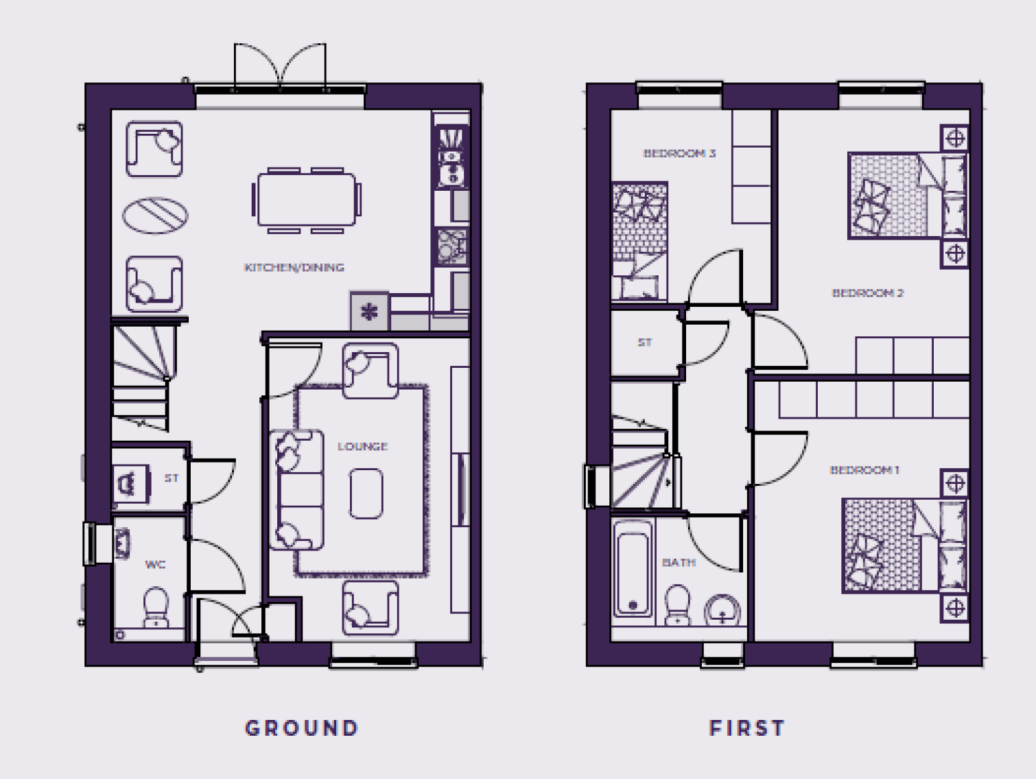 The Vickers SD floorplan
