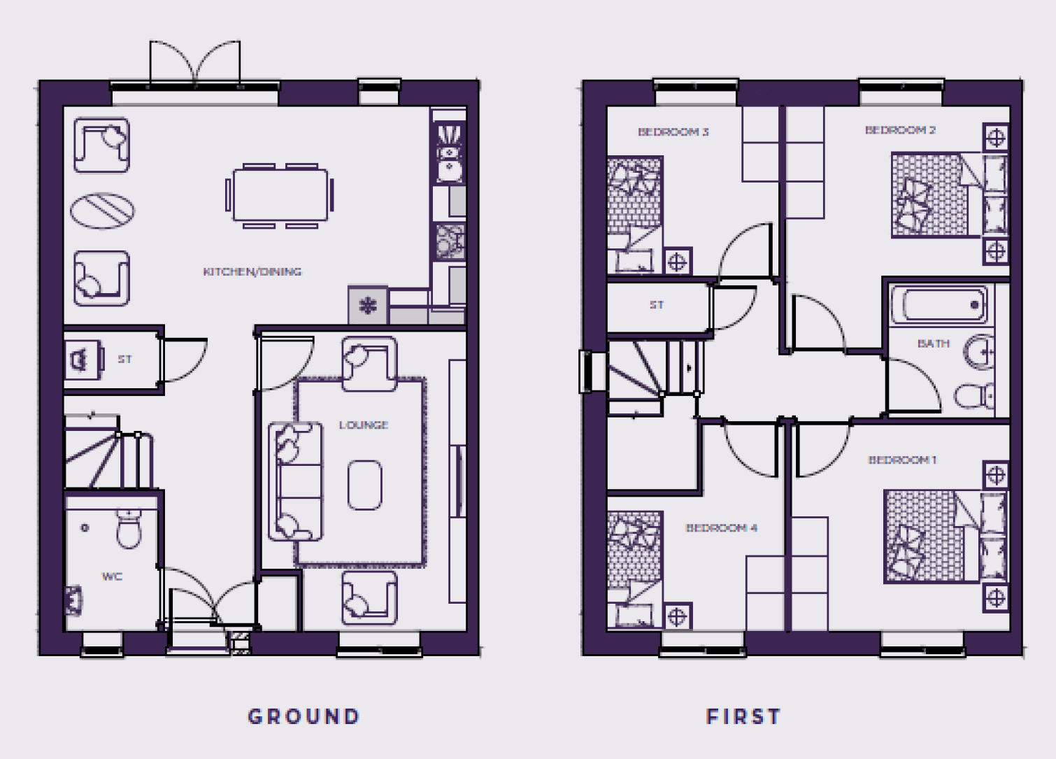 The Wilkinson SD floorplan