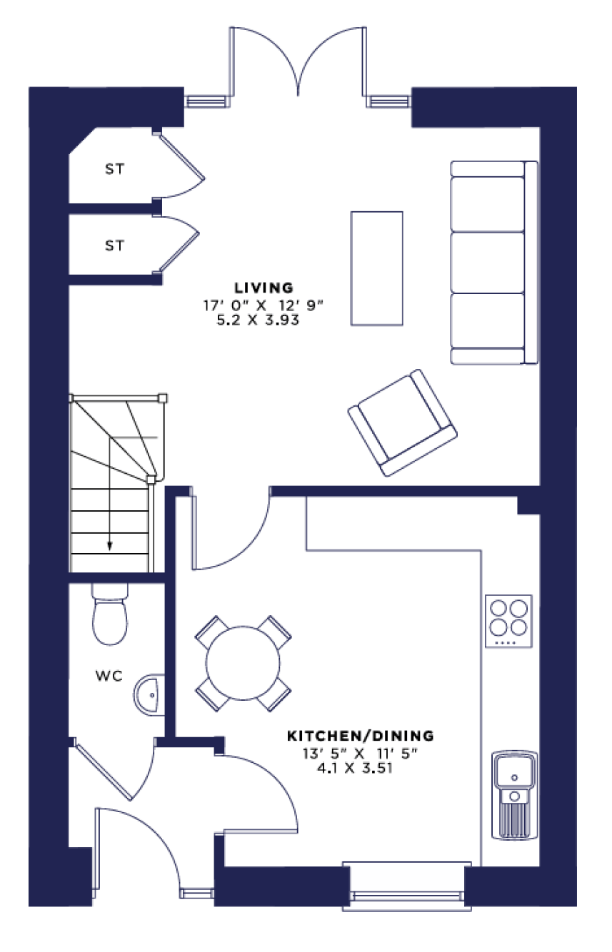 The Willowmere V2 Floor Plan GF