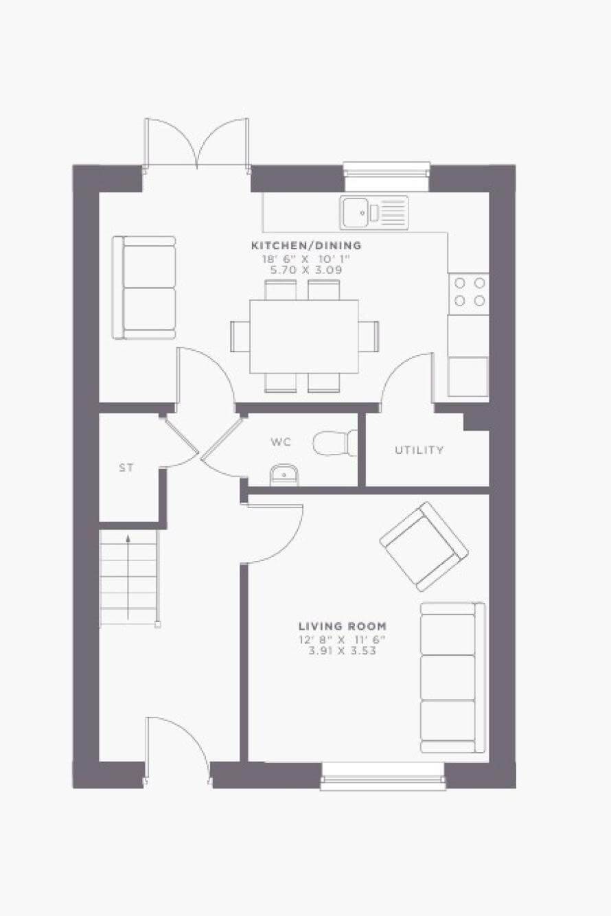 The Honington Ground Floor Plan