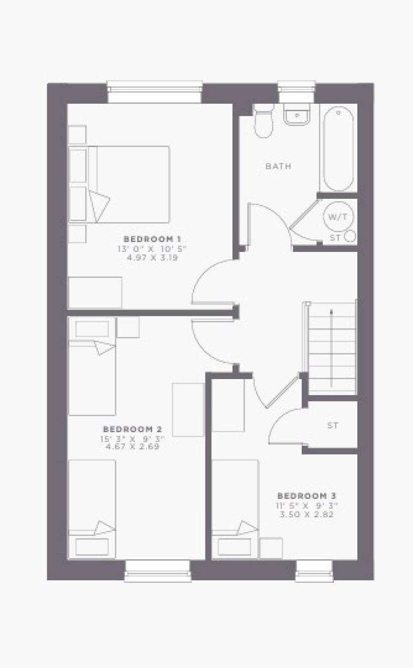 The Singer First Floor Plan