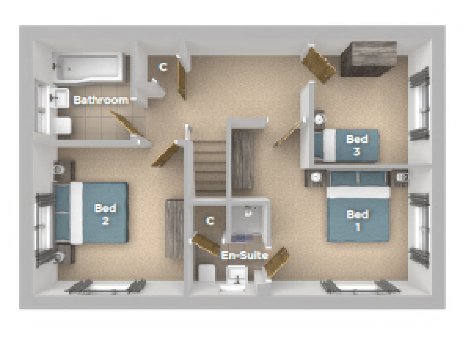 The Mere First Floor Plan