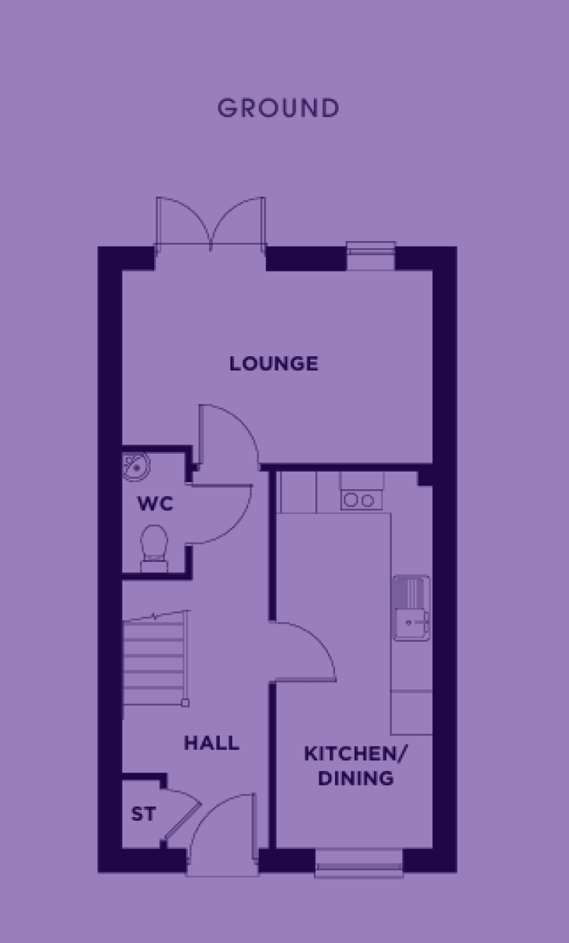 The Atkins Ground Floor Plan
