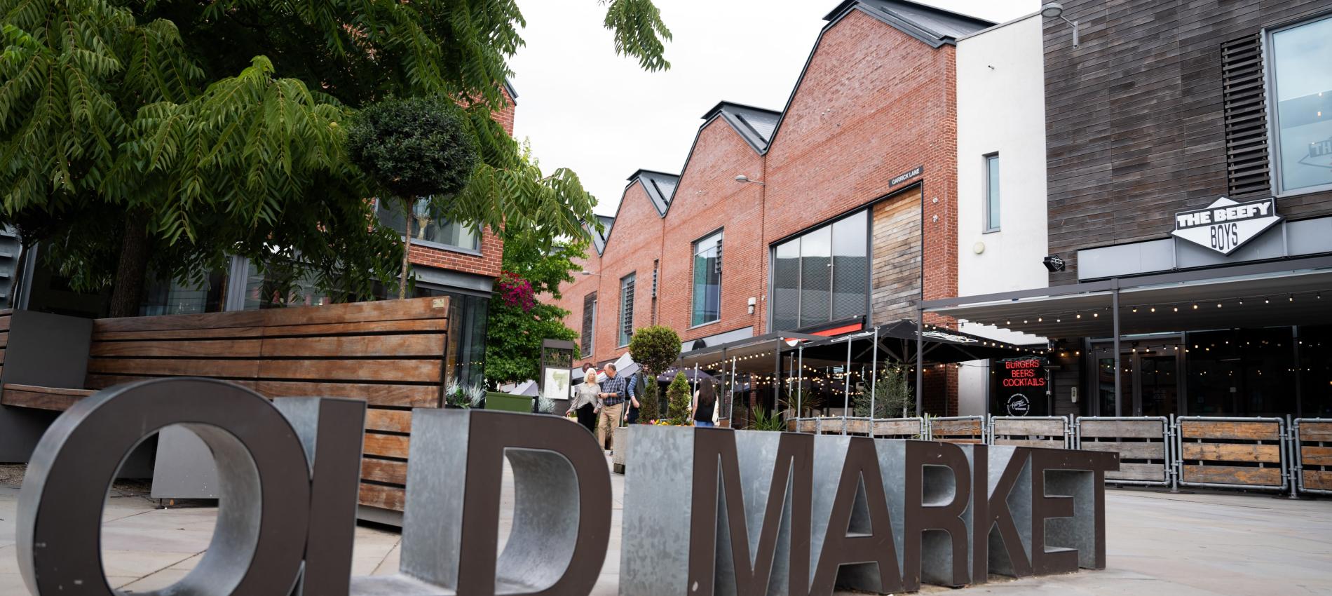 Old Market in Hereford