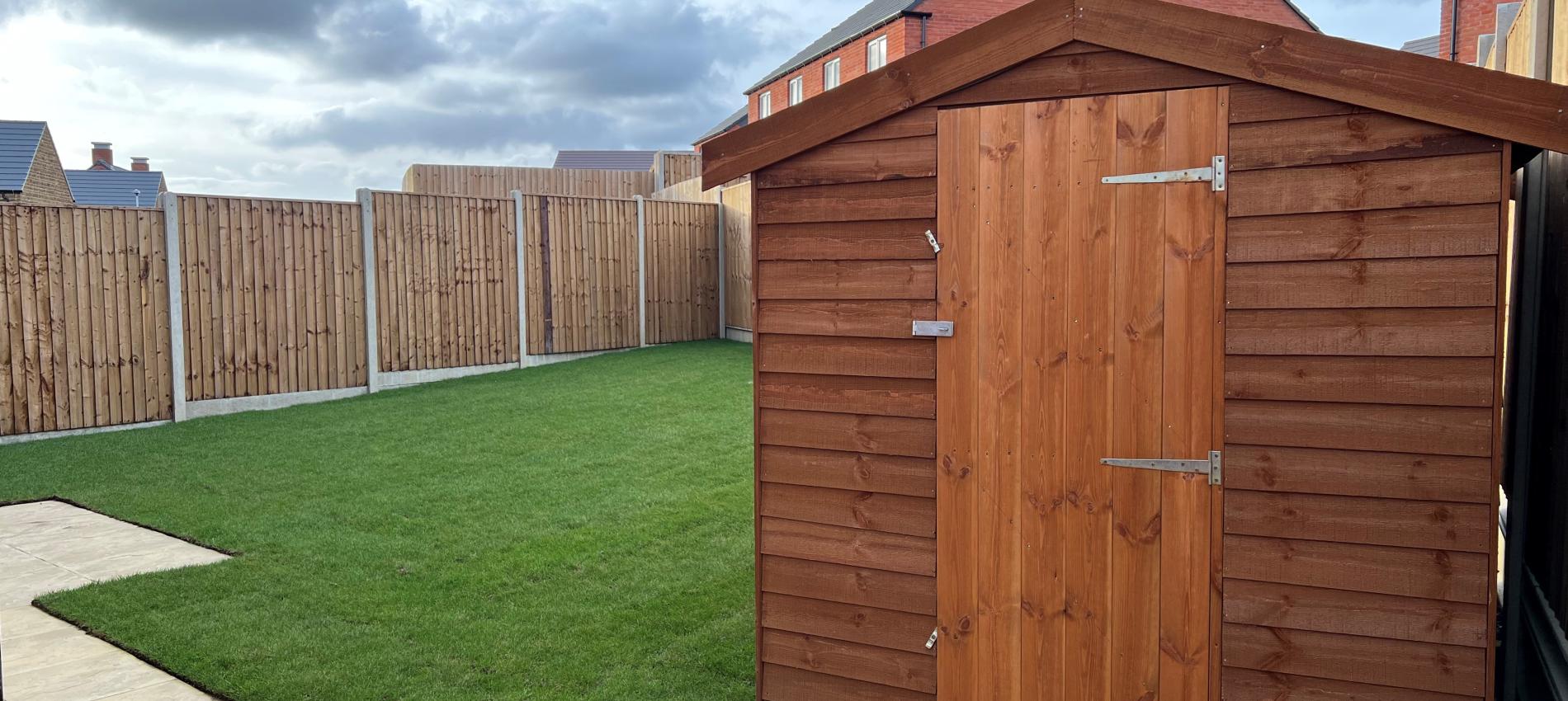 Garden with Shed at The Goodridge