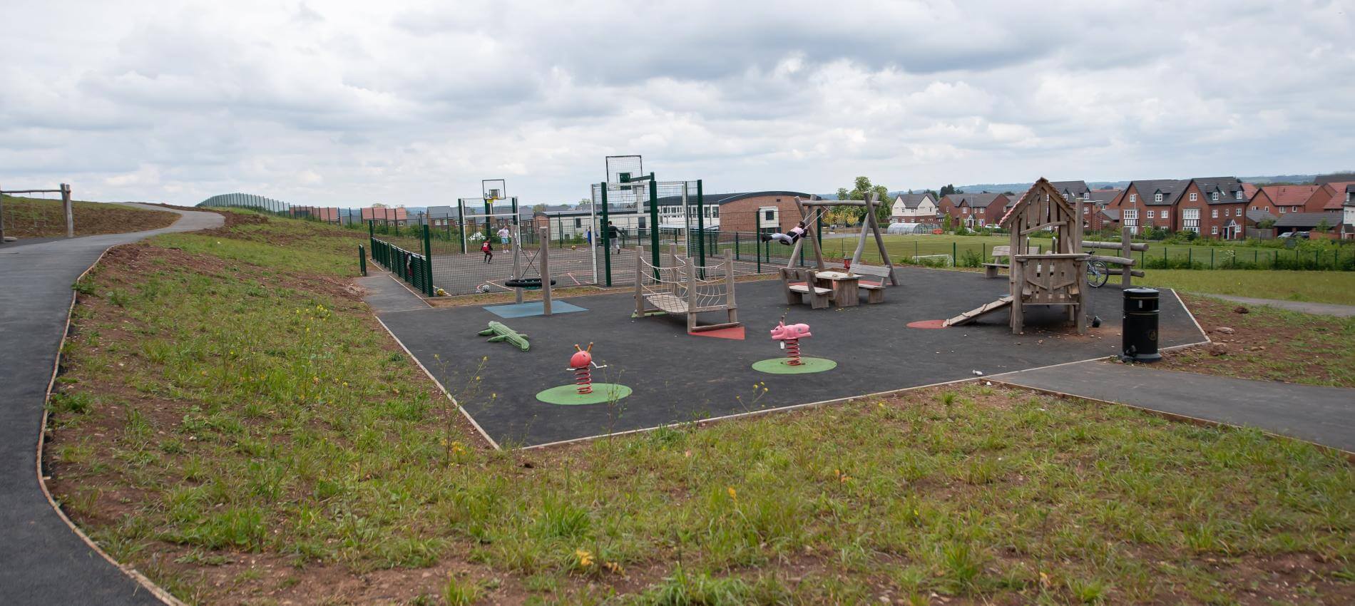 Play Area at Edwalton Fields Development