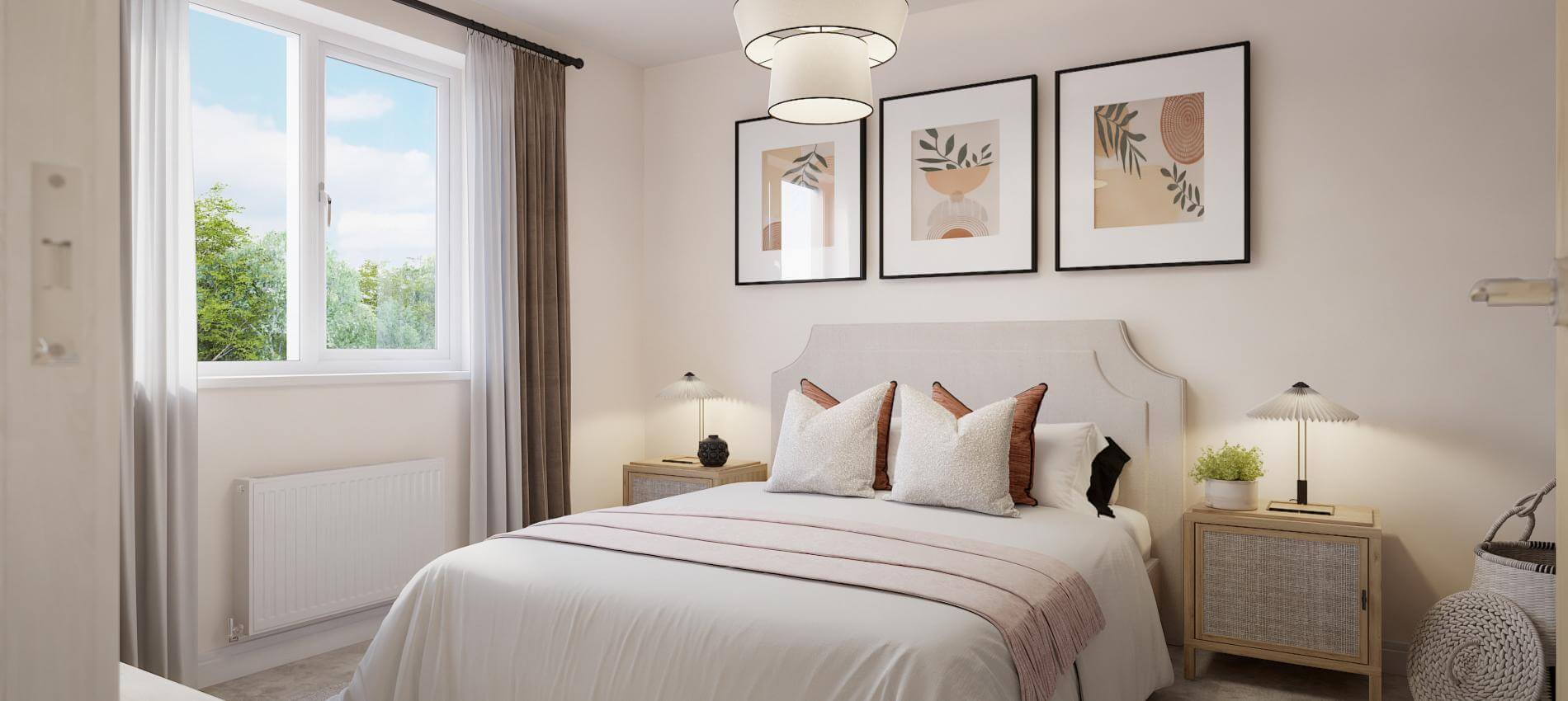 Saxon Fields Show Home CGI