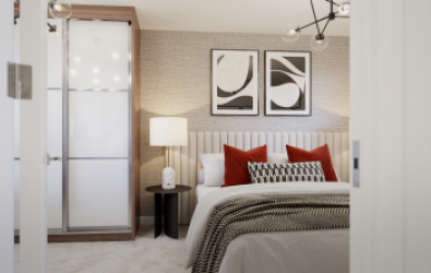 Internal CGI - Second Bedroom