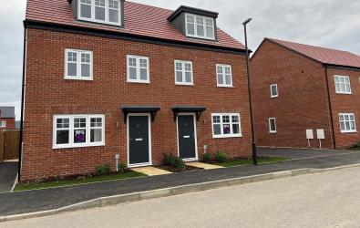 Exterior of The Beech Homes