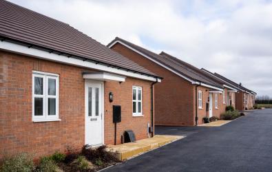 Street Scene of Bungalows