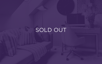 an image of a study, with purple overlay and text that says sold out