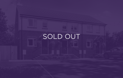 an image of a property in the ferry view development, with a purple overview and text that says sold out