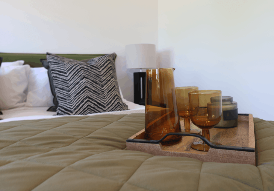 Bedroom at The Maple Show Home