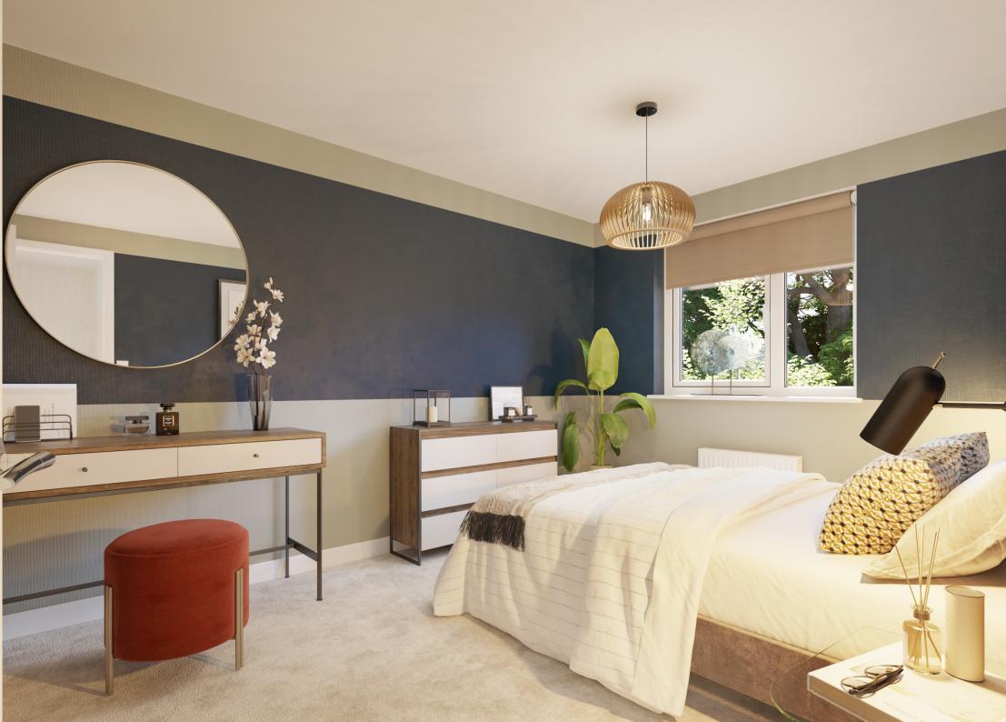 Interior Bedroom CGI