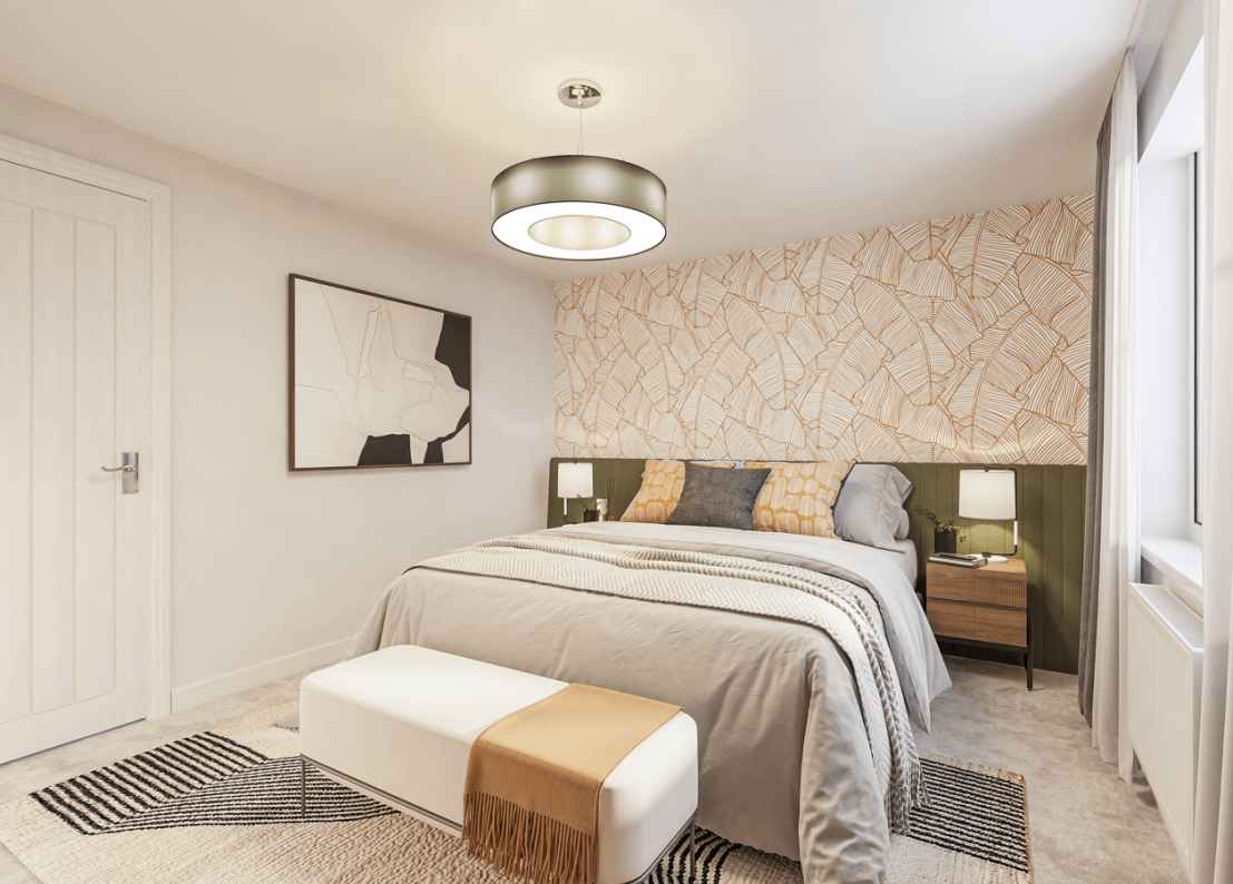 Platform Bedroom CGI