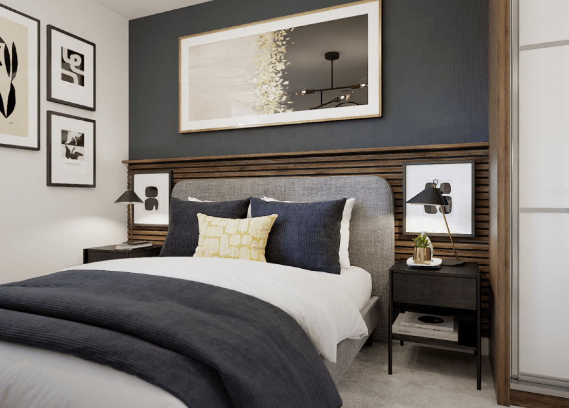 Internal CGI - Bedroom