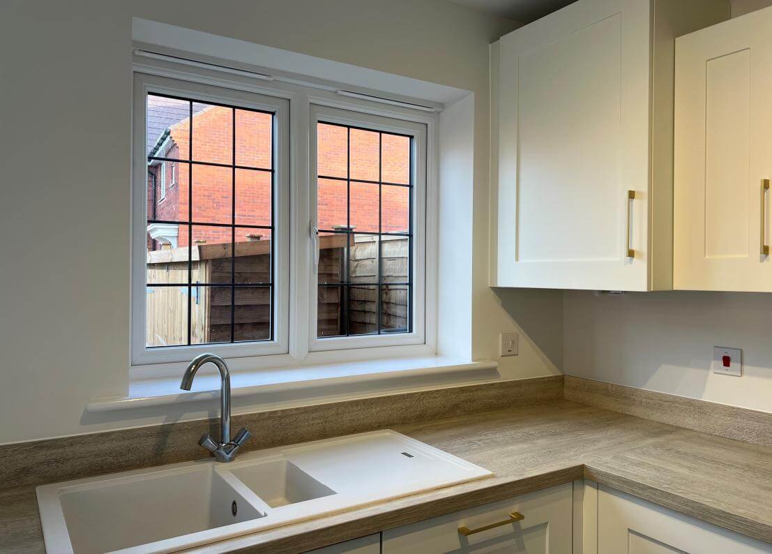 Window view from the kitchen in The Lyttleton